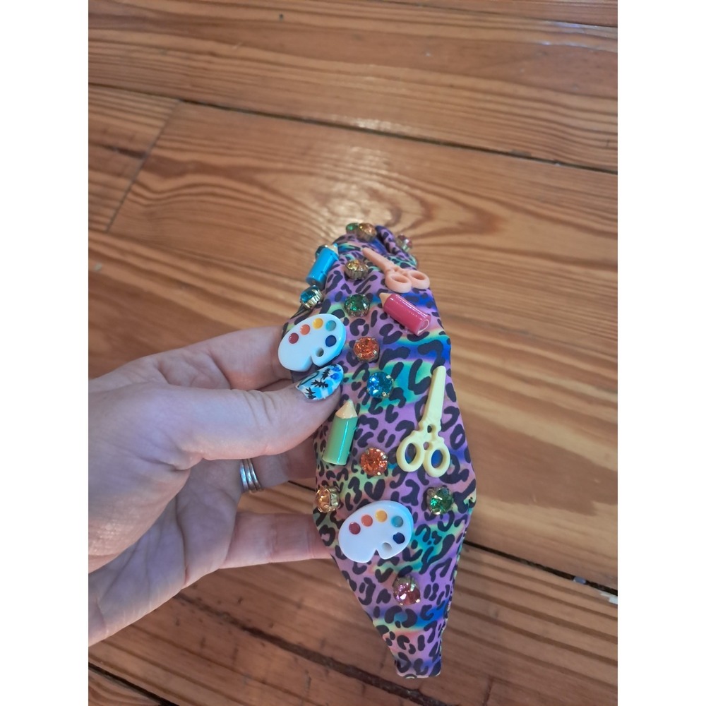 Brianna Cannon Teacher Back To School Headband  5f